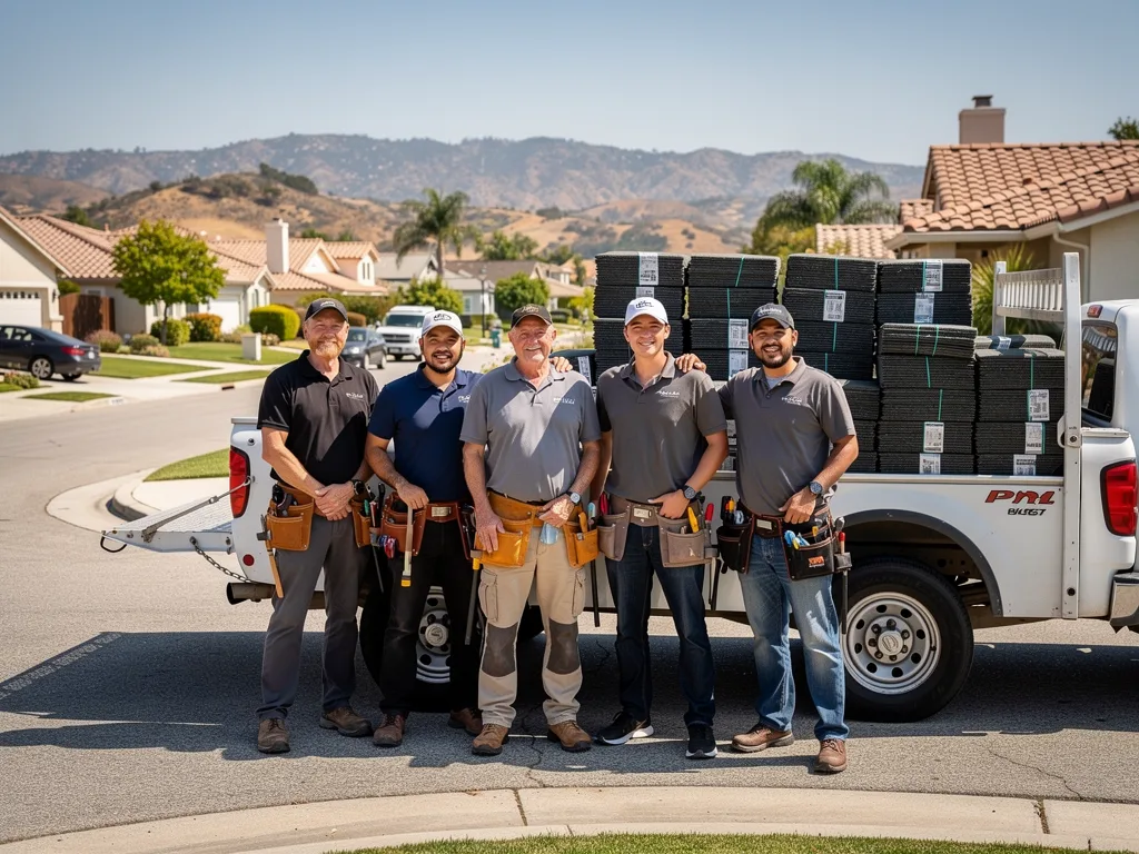 Diamond Bar Roofing team